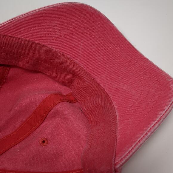 Scala Gal Strapback Baseball Hat Solid Pink One Size Adjustable Blank - Picture 9 of 10